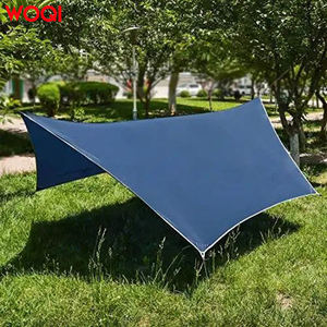 Telo <span class=keywords><strong>Tenda</strong></span> Impermeabile Woqi per Campeggio Esterno in Nylon PU3000+, Copertura Parasole per Amaca, Telo Antipioggia - Product Image 5