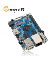 Orange Pi PC + alimentation, 1 Go de RAM, ordinateur monocarte Allwinner H3, fonctionne avec Android4.4, Ubuntu, Debian, Linux OS, Ethernet 10/100 Mbps