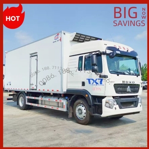 Camions frigorifiques Sinotruk HOWO 5 <span class=keywords><strong>tonnes</strong></span> <span class=keywords><strong>7</strong></span> <span class=keywords><strong>tonnes</strong></span> 8 <span class=keywords><strong>tonnes</strong></span> Prix des camions congelés 15 <span class=keywords><strong>tonnes</strong></span> <span class=keywords><strong>Camion</strong></span> frigorifique - Product Image 4