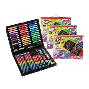 BESTLINE Factory Price Stationary Set for Drawing Kids Customized Painting Toy Creative 150 Pcs Children's Draw Art Set