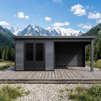 Caseta de Jardín Moderna Serie D de EASYGREEN con Protección UV para Uso en Exteriores, Robusta, con Vidrio Resistente a Impactos