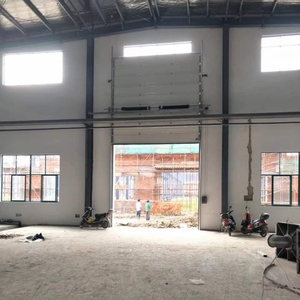 자동화된 산업 격리된 수직 머리 위 미끄러지는 시각적인 windows 및 보행자 문을 가진 외부 안전 문 - Product Image 3