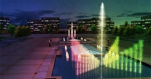 <span class=keywords><strong>Parc</strong></span>/hôtel fontaine Portable fontaine musicale en acier inoxydable de haute qualité fontaine de danse - Product Image 3