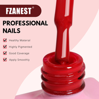 FZANEST Haute Pigment Opaque 12 Couleurs Gel Polonais Cadeau Ensemble En Gros Ongles Produits Professionnel Ongles Grand Vernis Bundle