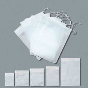 5*7cm 100PCS/Pack <b>Tea</b> <b>Infuser</b> with String Heal Seal Non-woven Fabric Natural <b>Tea</b> Filter Bag for Herbals <b>Tea</b> Coffee - Product Image 5