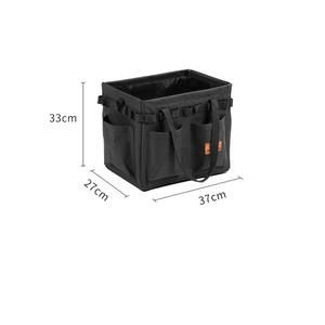 Kit de rangement pliable multifonctionnel pour l'extérieur, boîte de rangement pour le camping, sac à outils, sac fourre-tout, sac à bois de chauffage, vente en gros - Product Image 6