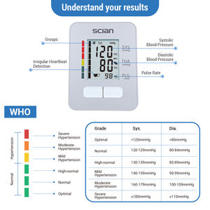 SCIAN LD-575 ביתי הנמכר ביותר נייד רפואי דם זרוע העליונה לחץ מכונה - Product Image 6