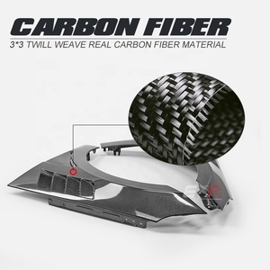 Guardabarros delantero con ventilación para HYUNDAI ELANTRA AVANTE N (CN7) 21 + Tipo de fibra de carbono personalizada real de tipo de La EPA-V - Product Image 5