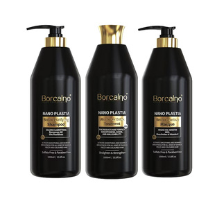 Tratamiento Profesional de Nanoplastia y Botox Capilar Sin Formol Alisado Suavizante y Reparador 1000ml - Product Image 1