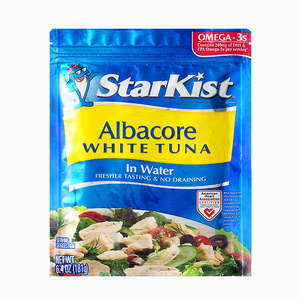 Sacchetti in Alluminio AL07 con Chiusura a Zip Personalizzati per Confezionamento Alimentare, Cubi di Carne Secca Sottovuoto - Product Image 3