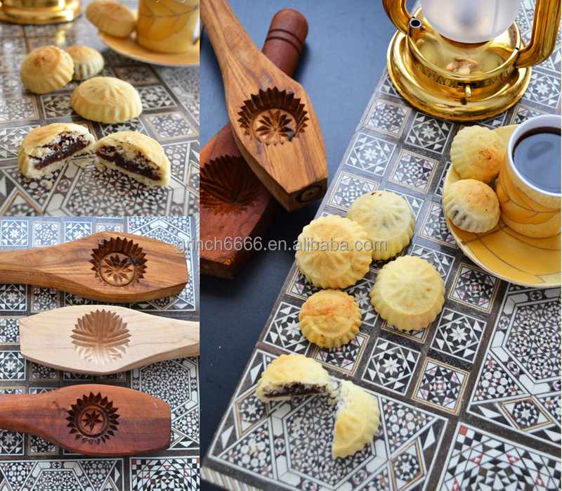 Set di 8 formine per biscotti Eid Mubarak, stampi per biscotti islamici musulmani, stampi da forno 3D per Ramadan, per decorazione per feste musulmane, C