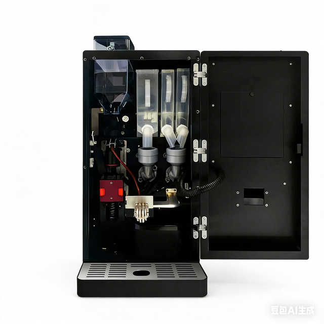 QDMECH IOT Remote Management Function of Fully Automatic Coffee Vending Machine