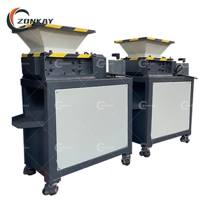 Zonkay Mini Aluminum <strong>Can</strong> Shredder Small Plastic <strong>Crusher</strong> Grinder Machine Stainless Steel Alloy Motor Engine Gear Bearing 2.2KW - Product Image 3