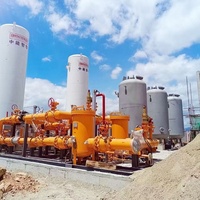 Plataforma Integrada de Suministro de Gas GNL de Alta Eficiencia para Energía Distribuida (CCHP) con Recipiente a Presión de Acero al Carbono
