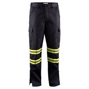 Pantalones de Trabajo Unisex de Alta Visibilidad, Transpirables, con Cinta Reflectante, Cierre en la Pierna, Personalizables, Duraderos, Cómodos, OEM, Serigrafía - Product Image 1