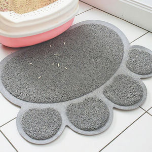 <span class=keywords><strong>Bulk</strong></span> Supply PVC Katzen toilette Matte XXL Größe Streu kontrolle Urins icher Heimgebrauch Katzenstreu matten - Product Image 1