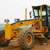 Motoniveladora China Famosa SG21 de 17 Toneladas y 40 KM/H para Minería y Construcción de Aeropuertos
