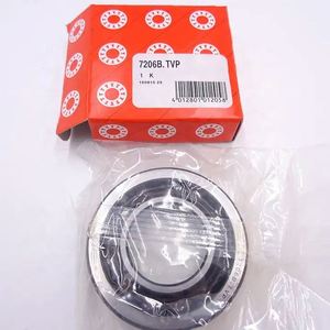 Rodamiento de bolas de contacto angular 7206 B 2rs Tvp 30*62*16mm - Product Image 1