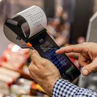 Système de point de vente mobile Android Sunmi V2S V3 Plus avec écran tactile 4G WIFI, terminal POS GMS avec imprimante intégrée