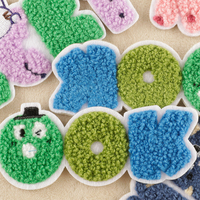 Fabricant de patchs en chenille personnalisés à appliquer à chaud pour vestes universitaires, chapeaux, sacs, vêtements – Vente en gros