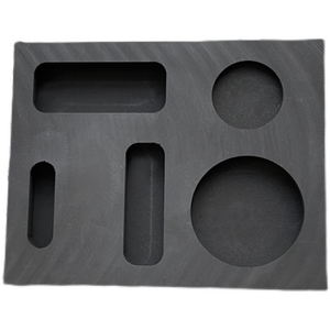 Moules en graphite <span class=keywords><strong>de</strong></span> haute pureté <span class=keywords><strong>de</strong></span> forme spéciale pour la fonte des métaux, y compris l'or, l'argent, le cuivre et l'<span class=keywords><strong>aluminium</strong></span> - Product Image 3