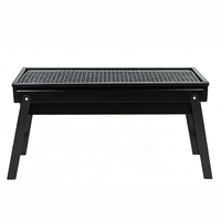 Barbecue pliant sans fumée pour l'extérieur, petit réchaud, gril à charbon de bois, four portable, rôtissoire