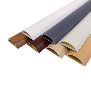 Goulotte de protection de câbles en PVC blanc pour sols et revêtements de <span class=keywords><strong>sol</strong></span> - Product Image 2