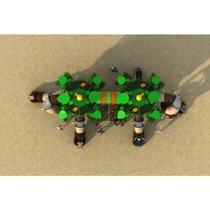 גן ילדים הרפתקה חיצונית פריטים מגרש משחקים לילדים מסחרי מגרש משחקים לילדים - Product Image 6