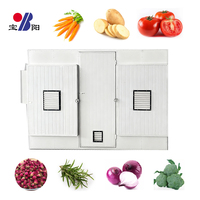 Déshydrateur alimentaire entièrement automatique, four de séchage pour fruits, légumes, épices, économie d'énergie, acier inoxydable 304