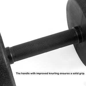 Personnalisé Mancuernasn Gym Alteres <span class=keywords><strong>Muscu</strong></span> 70Lbs Haltères en caoutchouc à poignée ronde complète en uréthane en livres - Product Image 4