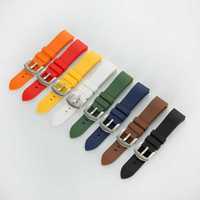 Bracelet de montre en silicone à libération rapide 18-24 mm, universel, de remplacement, pour montre connectée, vente en gros, personnalisable OEM ODM