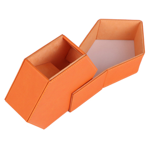 Hội Đồng Quản Trị trò chơi nhà sản xuất mới được thiết kế lục giác Da Cam Hộp xúc xắc - Product Image 3