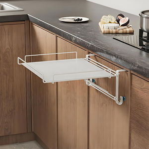 Gancho Plegable para Puerta de Armario de Acero Inoxidable, Estante <span class=keywords><strong>Auxiliar</strong></span> de Extensión para Almacenamiento de Especias - Product Image 5