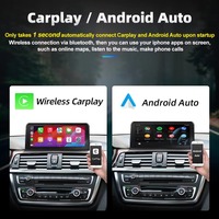 Écran d'affichage radio de voiture avec lecteur audio Linux de 10,25 pouces pour BMW F30 F34 F32 F36 2012-2016, lecteur CarPlay avec écran tactile GPS BT
