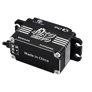 BLS2940MED <span class=keywords><strong>40KG</strong></span> Çekirdeksiz Fırçasız <span class=keywords><strong>Servo</strong></span> 0.06s Ultra Hızlı Yüksek Tork IP67 Su Geçirmez Metal Dişli 1/10 RC Drift Araba Paletli için - Product Image 2