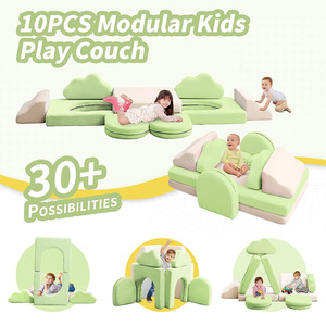 Giving Tree Modular <b>Kids</b> <b>Sofa</b> Set With Handrails For Children 2 Years And Above Color Options Available - Product Image 4