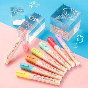 Marqueur à craie liquide personnalisable avec logo, <span class=keywords><strong>palette</strong></span> de couleurs macaron, 1mm 3mm 6mm 10mm 15mm, pour graffiti et art de gribouillage - Product Image 3
