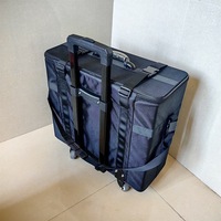 Valise de voyage Oxford 360 pour lunettes, grande taille, avec roulettes et tiroirs, pour présentation de lunettes de lecture et optiques