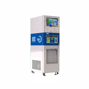 Máquina expendedora promocional de hielo fresco a granel y en bolsas Máquina Expendedora de hielo de cubo de autoservicio - Product Image 3