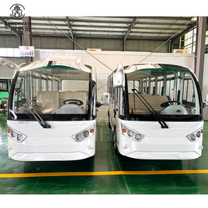 14 hành khách kèm theo đầy đủ xe du lịch điện tham quan Xe điện đưa đón xe buýt để bán - Product Image 6