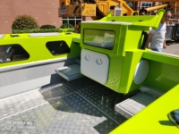 Yacht Easycraft de 6 m (20 pieds) avec cabine, moteur hors-bord, coque en V profond, bateau de pêche en aluminium à vendre