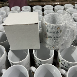 Simple C Handle Ceramic <b>Mug</b> Heat Transfer Blank Wholesale Custom Pattern LOGO - Product Image 3