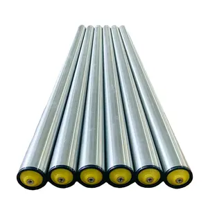 Özelleştirilmiş uzun paslanmaz çelik/karbon çelik/alüminyum/konveyör rulo