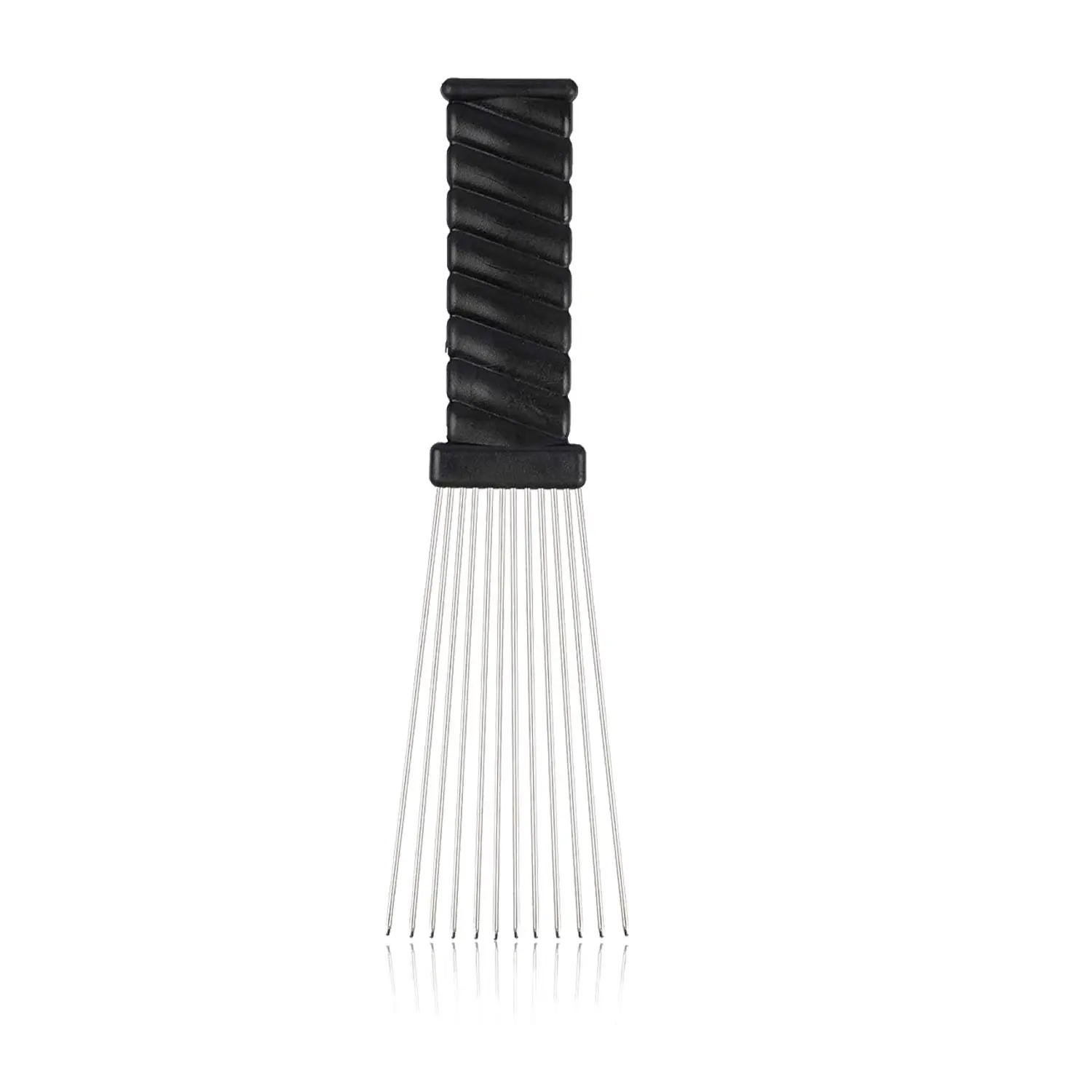 Расческа-нож с широкими зубьями для самозащиты, с большим распуском волос, качественная пластиковая расческа с ручкой и логотипом на заказ