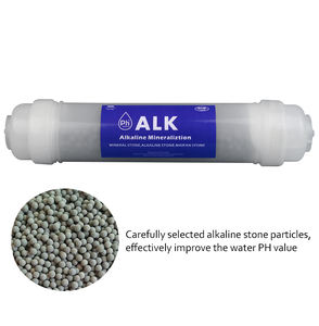 Per uso domestico minerale alcalino T33 pH equilibrio e ripristinare <span class=keywords><strong>minerali</strong></span> alcalino ceramica palla cartuccia filtro per il sistema ro - Product Image 2