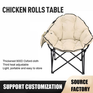 고급스러운 현대 궁극적 인 편안함 접이식 안락 의자 휴대용 문 소파 야외 스포츠 캠핑 해변 피크닉 의자 - Product Image 2