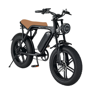 จักรยานไซด์คาร์ขนาด 26 นิ้ว มอเตอร์ 48v500w ยางใหญ่ จักรยานเสือภูเขาแบบย้อนยุค ชุดแบตเตอรี่สำหรับจักรยานไฟฟ้าแบบสามล้อ สำหรับถนนในเมือง - Product Image 1