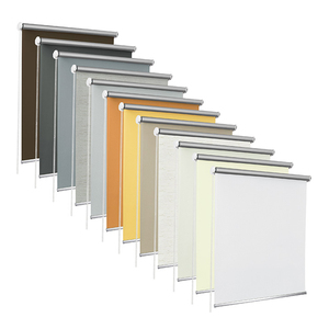 Système de stores enrouleurs textiles Bojanek Elite, occultant thermique, minimaliste, pour chambre et salon, manuel, qualité export - Product Image 6