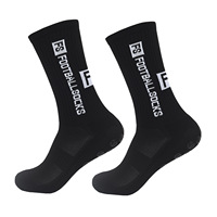 Chaussettes de football antidérapantes et respirantes pour hommes, avec points en caoutchouc, écologiques, pour hommes et femmes, vente en gros