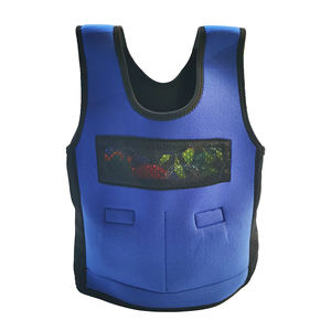 Gilet ponderato a compressione sensoriale regolabile personalizzato per bambini con autismo ADHD SPD con pesi rimovibili da 2 libbre e ventilazione a rete - Product Image 1